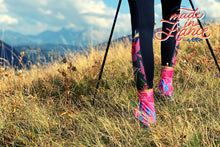 Load image into Gallery viewer, Gaiter Pods Trail Running Gaiters - Pink Mimosa
